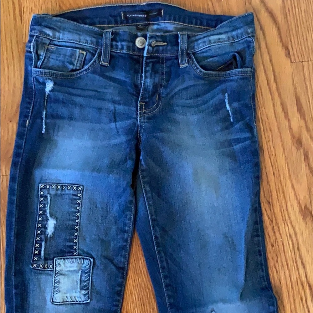 Flying Monkey Patch Jeans - image 3